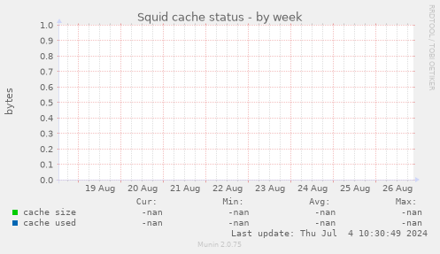 Squid cache status