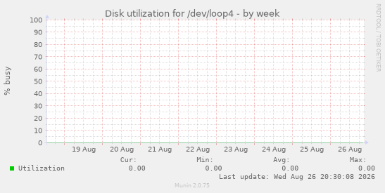 Disk utilization for /dev/loop4